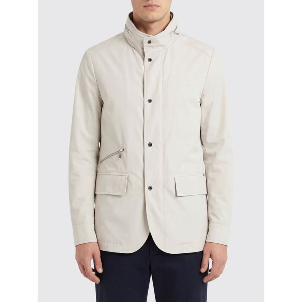 Moorer Jacket Men Ivory